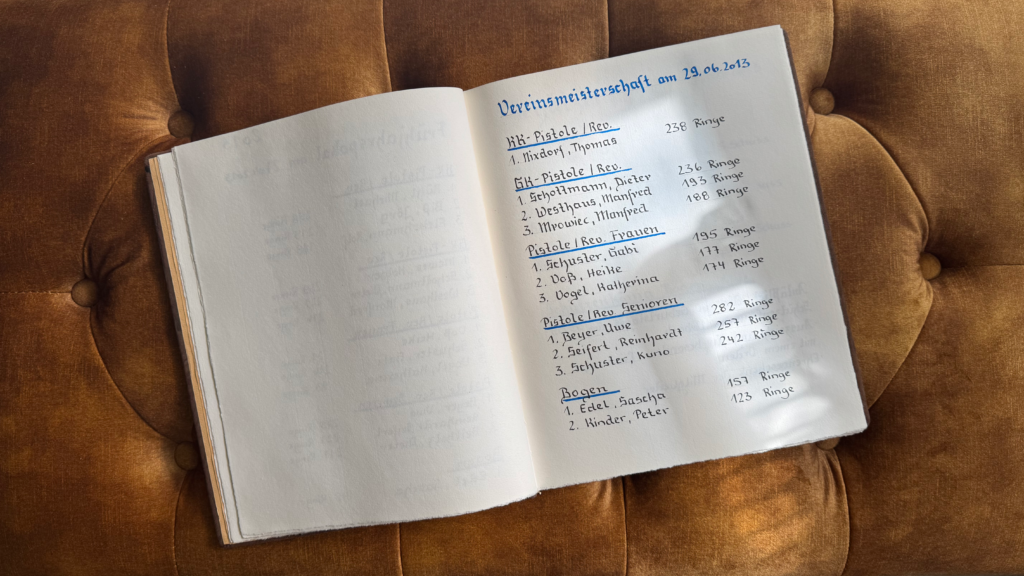 Vereinsmeisterschaft 2013